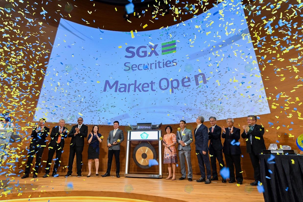 SGX Listing Ceremony