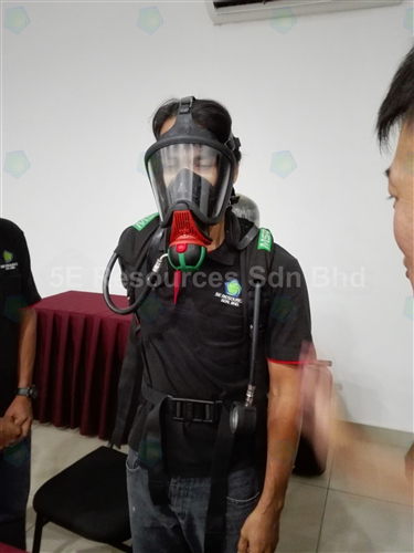 Self Contained Breathing Apparatus (SCBA) Training
